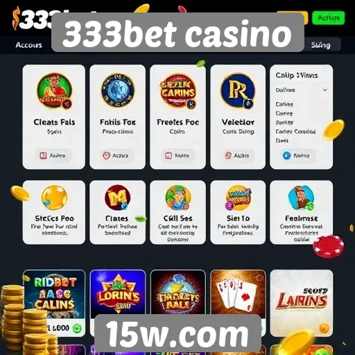 Recursos e funcionalidades do 333bet casino